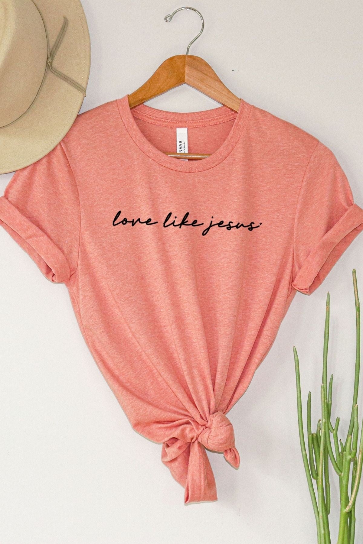 HT LOVE LIKE JESUS TEE SUNSET