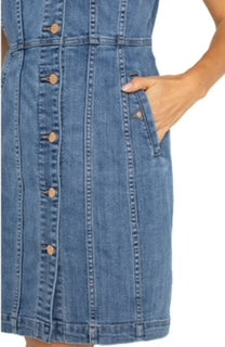LIVERPOOL DENIM TRUCKER DRESS