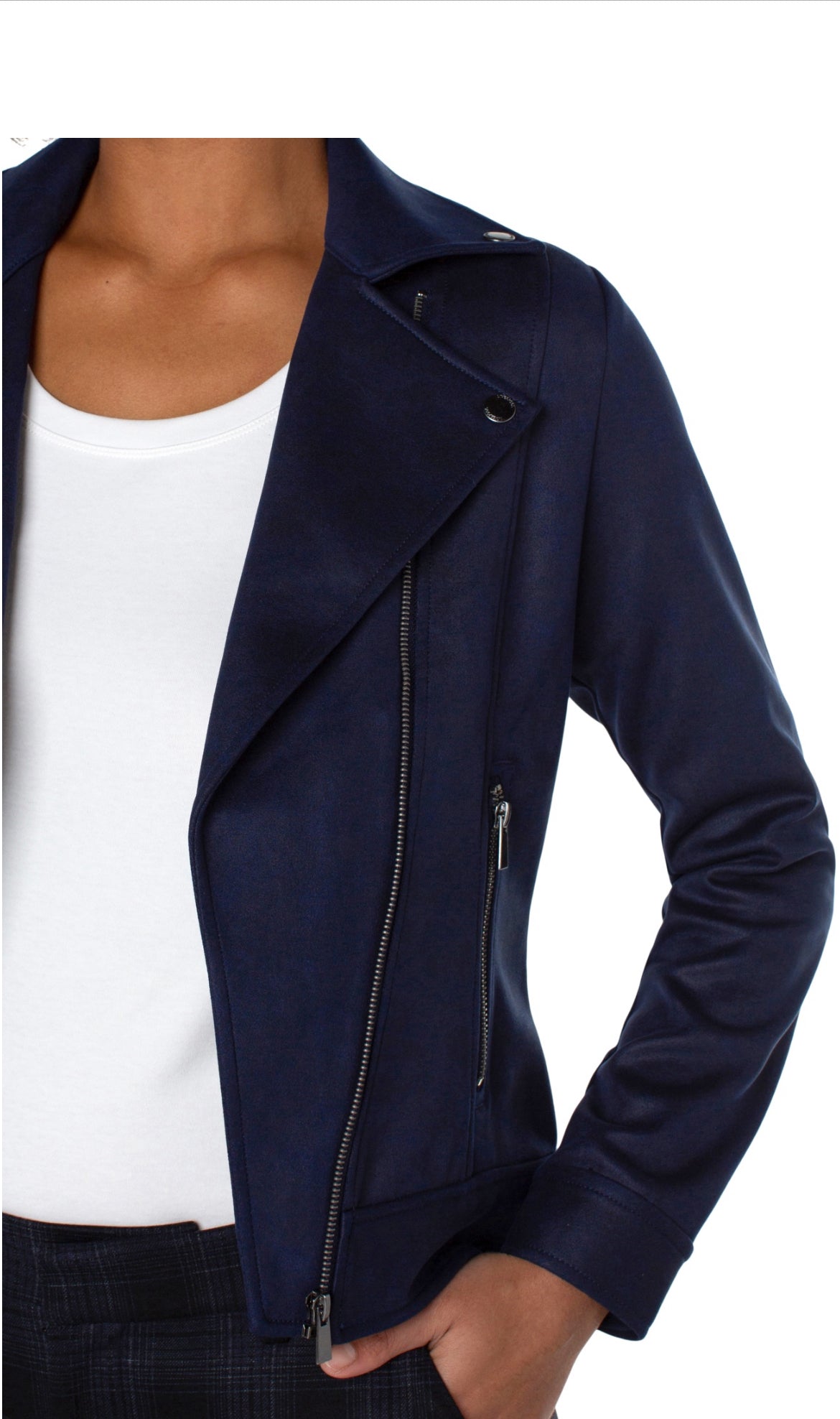 Liverpool Moto Jacket Mystic Navy
