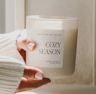 SWD COZY SEASON 15 OZ TAN CANDLE