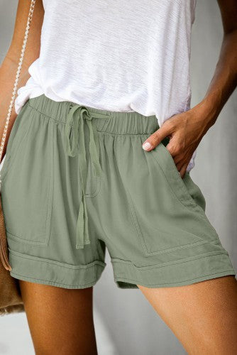 T Drawstring Shorts SMALL