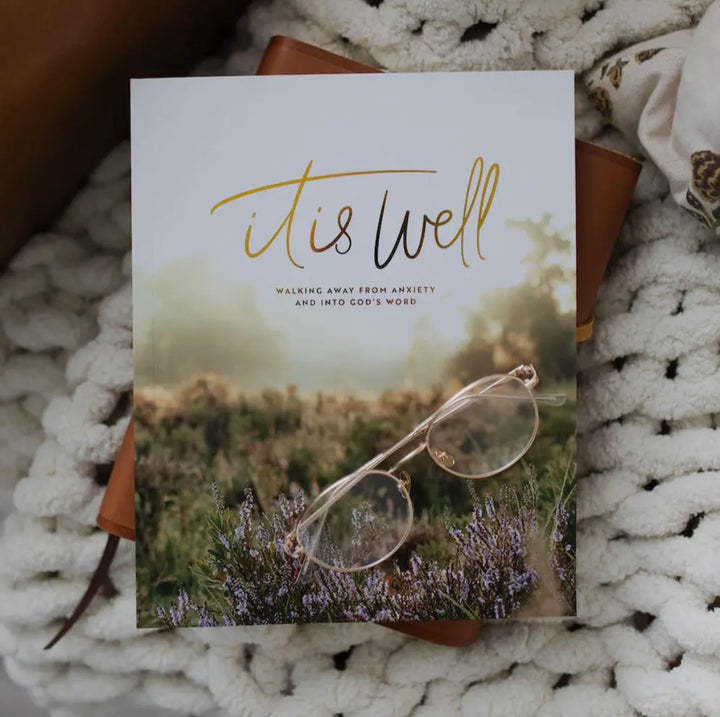 DAILY GRACE IT IS WELL ANXIETY STUDY BOOK