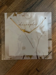 Grace Disciple Necklace Gold