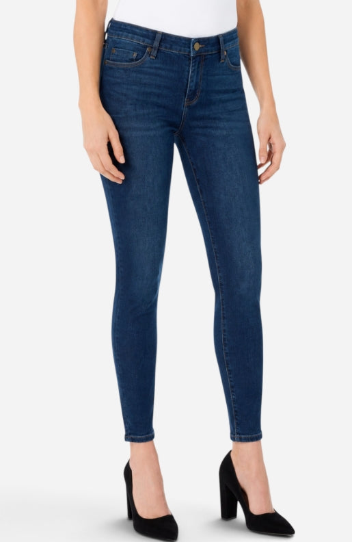 Liverpool Abby Ankle Skinny Jeans 28" Inseam Star Dust Blue