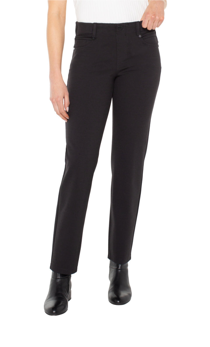 Liverpool Gia Glider Slim Denim 29" Black