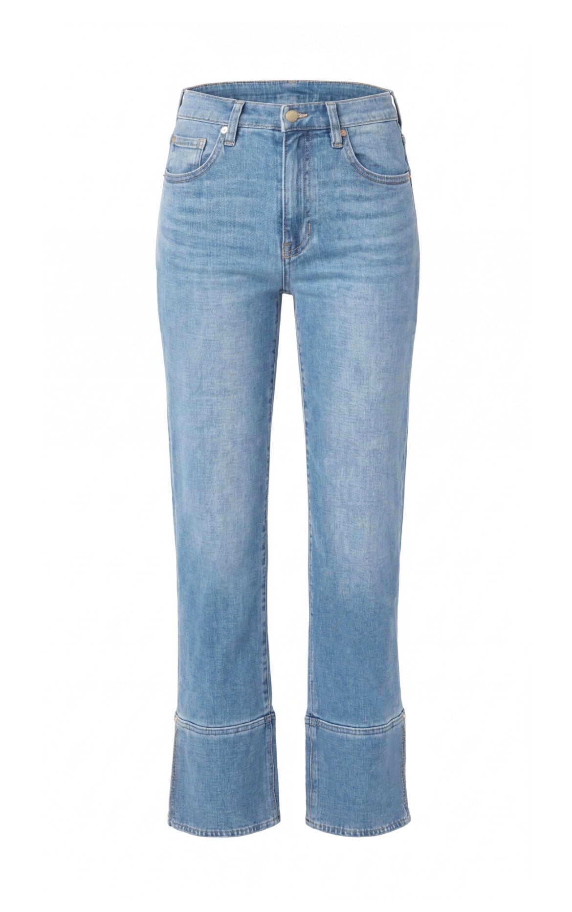 Liverpool Kennedy Straight Leg Cuff and Slit Detail 30"