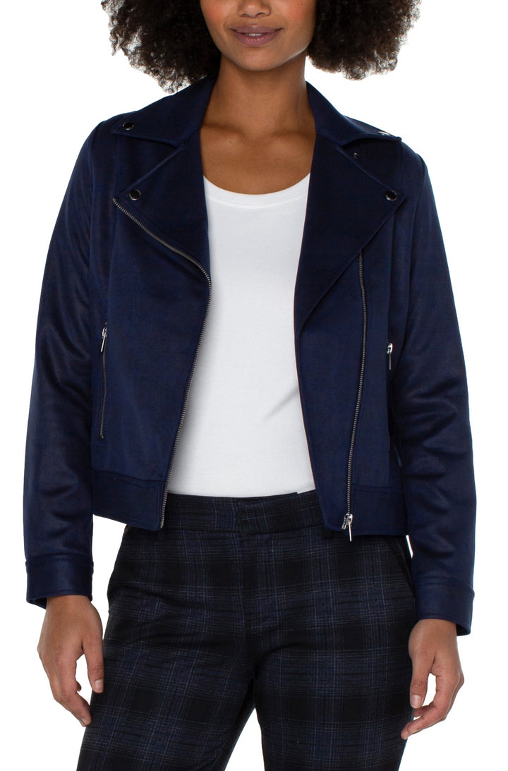 Liverpool Moto Jacket Mystic Navy