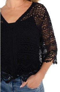 LIVERPOOL S/S LACE BOLERO