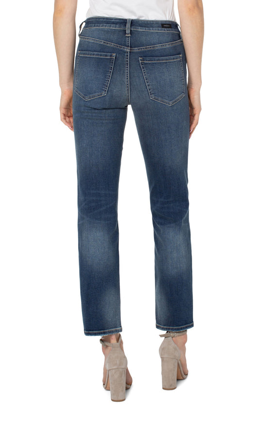 Liverpool Kennedy Straight Leg 30" Denim Oasis Blue