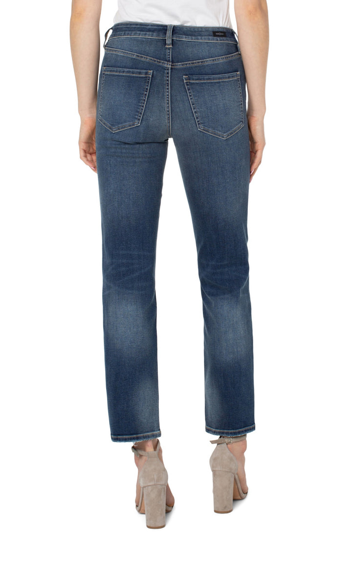 Liverpool Kennedy Straight Leg 30" Denim Oasis Blue