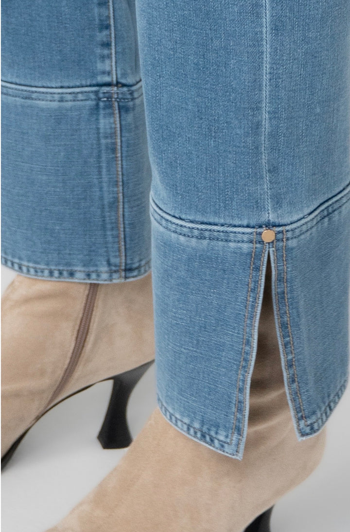 Liverpool Kennedy Straight Leg Cuff and Slit Detail 30"