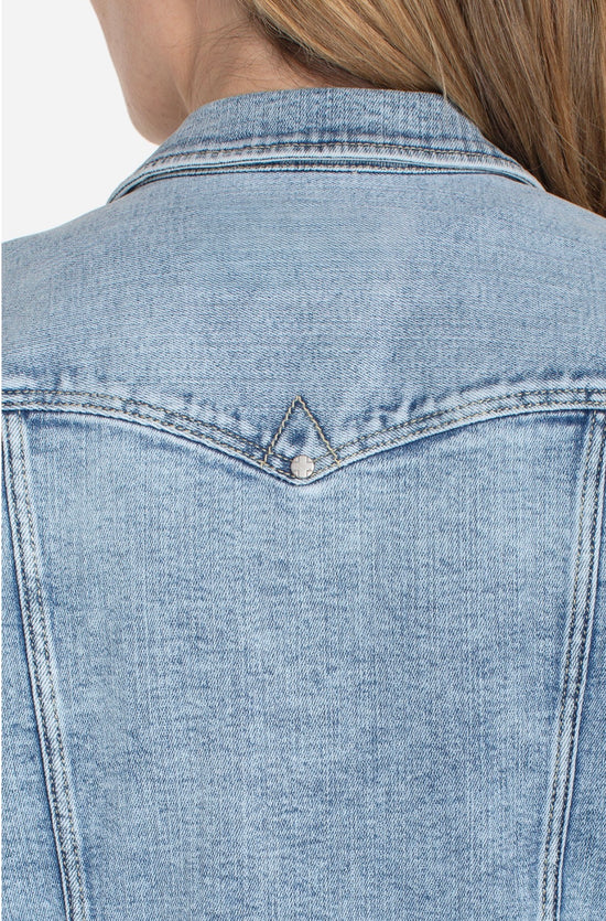 Liverpool Classic Jean Jacket Light Wash
