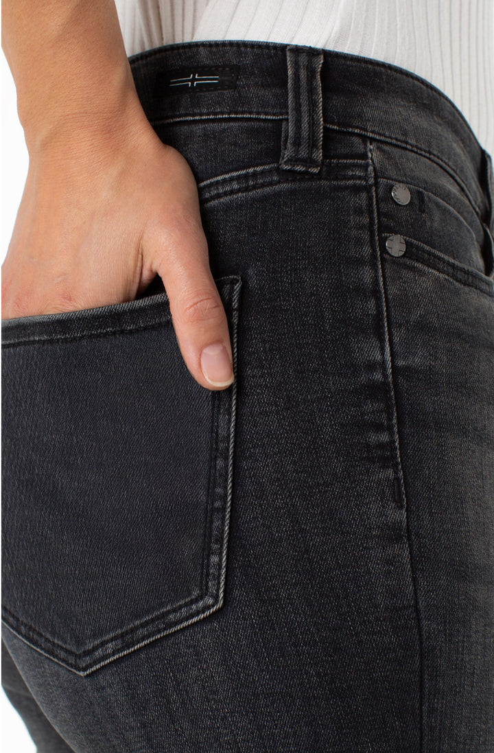 Liverpool Lucy Bootcut 32" Black Denim