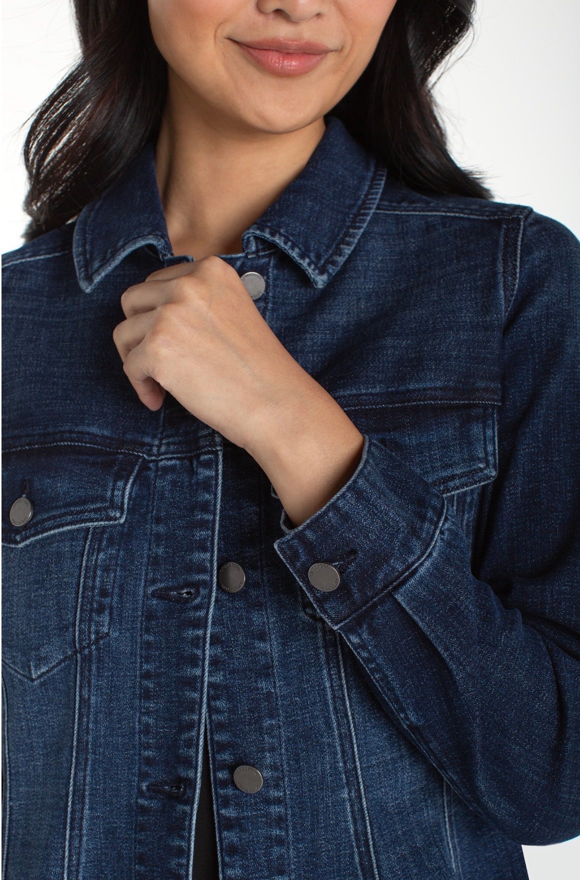 Liverpool Trucker Denim Jacket Medium Wash