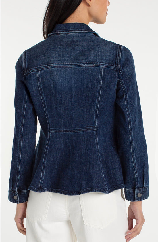 Liverpool Trucker Denim Jacket Medium Wash
