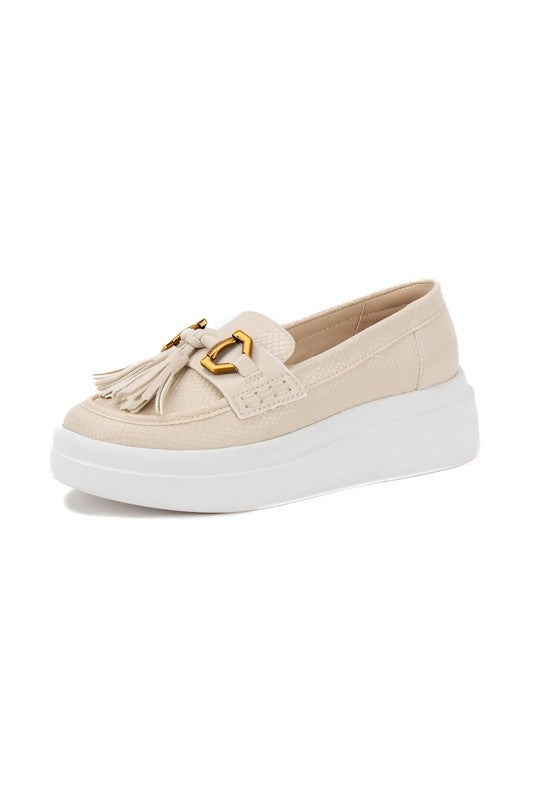 LSS Slip on Platform Tassel Loafer/Sneaker