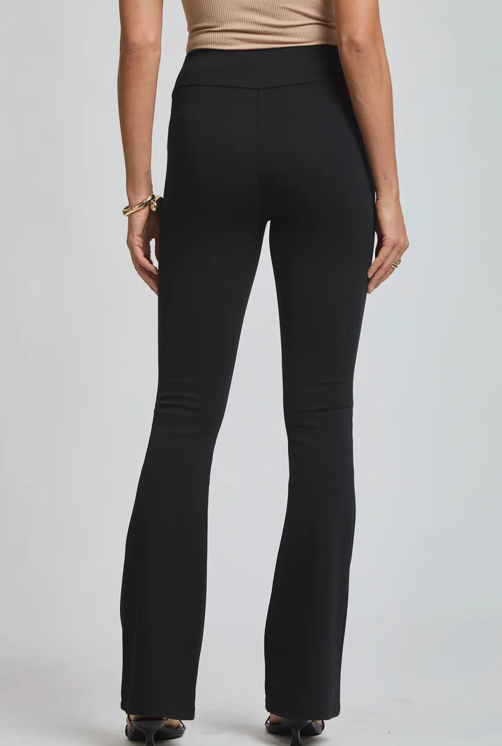 DS Magic High Waisted Kick Flare Pants Black