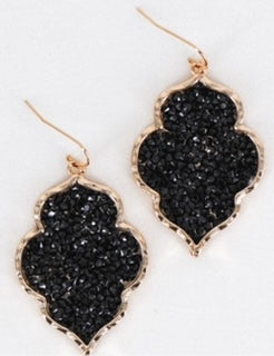 MIA SPARKLE SPADE EARRING