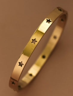 MIA GOLD STAR BANGLE