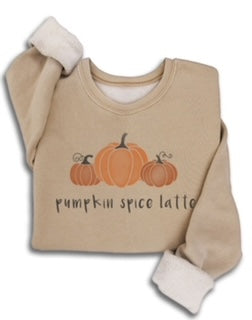 HRT/LUV PUMPKIN SPICE LATTE SWEATSHIRT