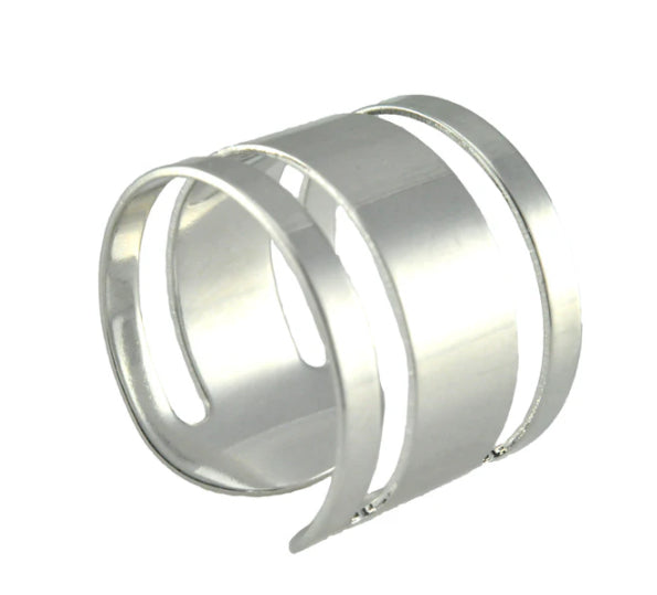 SAI BRAZIL Adjustable Cobalt Plated Triple Ring