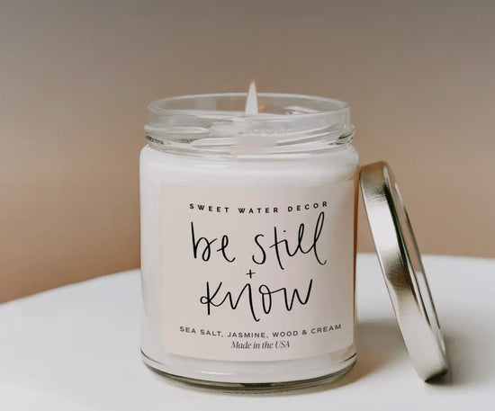 SWD BE STILL AND KNOW Candle