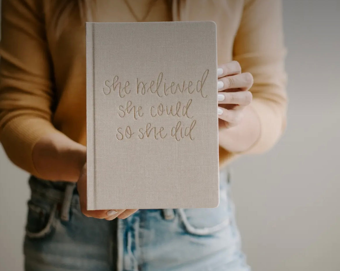 SWD SHE BELIEVED FABRIC JOURNAL