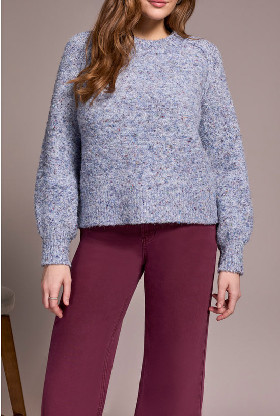 Tribal L/S Crew Neck Sweater Marine Blue