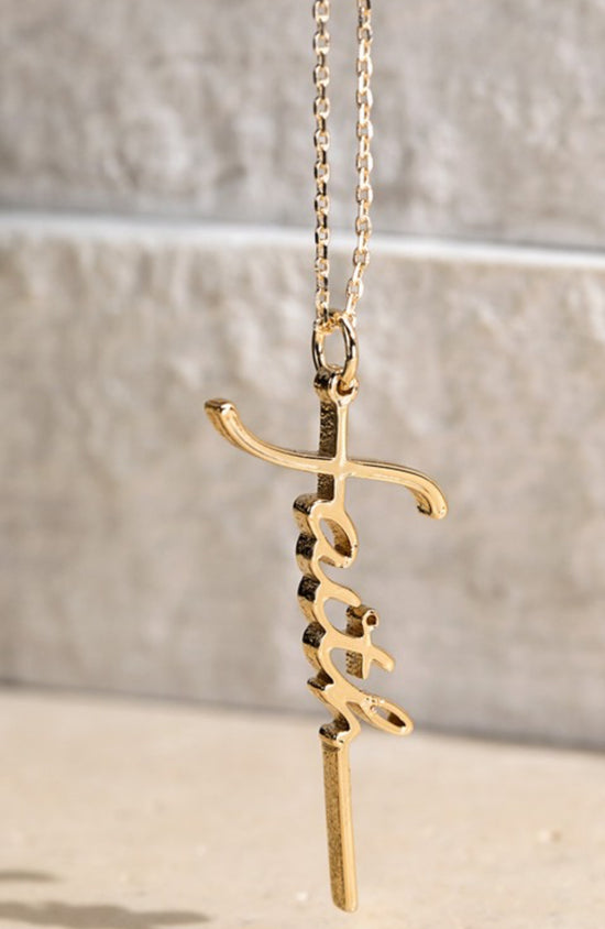 URBAN Faith Gold Necklace