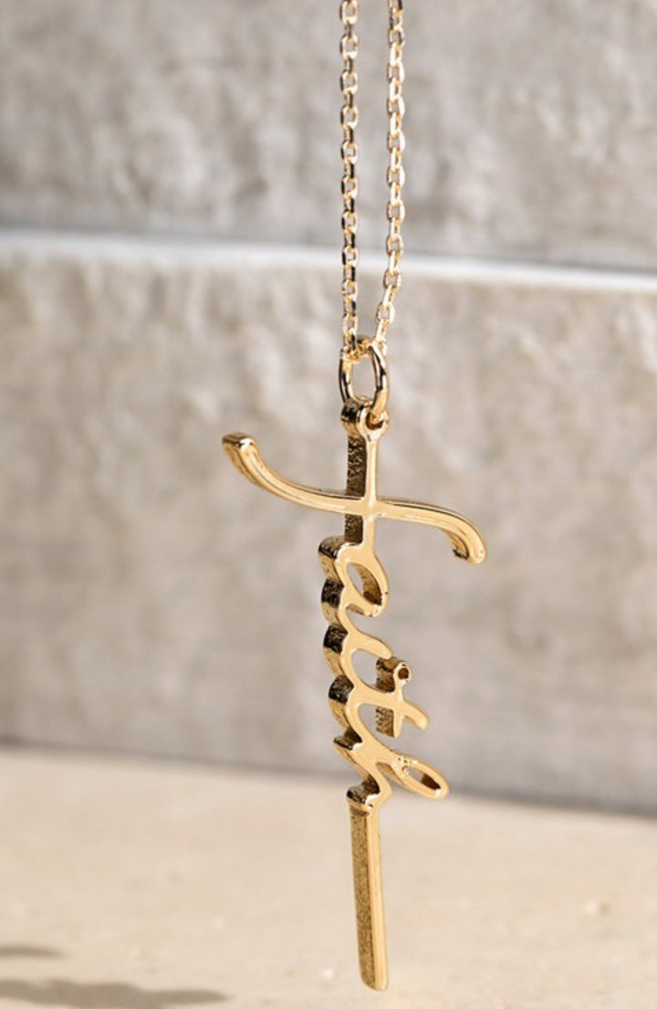 URBAN Faith Gold Necklace