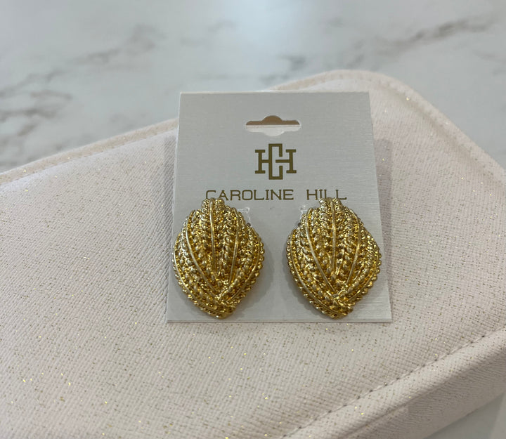 CH Sobrino Metal Earring GOLD