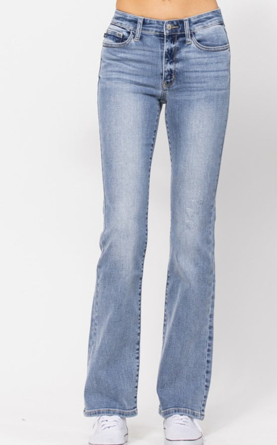 Judy Blue Mid Rise Bootcut Denim