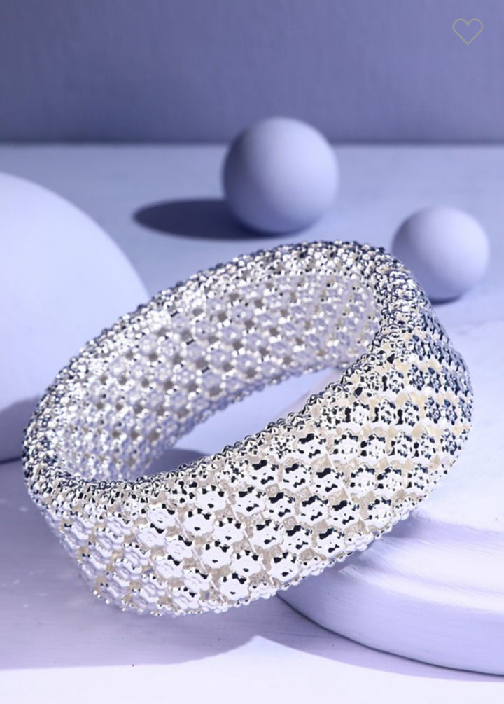 Urban Textured Mesh Bracelet 1036